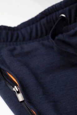 Joe Sweatshorts Navy Blue -Kleding Winkel joe sweatshort navyblue detail zak