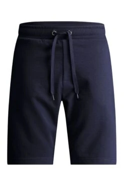 Joe Sweatshorts Extra Long Navy Blue -Kleding Winkel joe sweatshort navyblue exposar front 1
