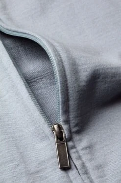 Joe Sweatvest Early Sky 9 Joe Sweatvest Early Sky -Kleding Winkel joe sweatvest earlysky detail rits