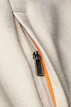 Joe Sweatvest Sand Dune -Kleding Winkel joe sweatvest sanddune rits2