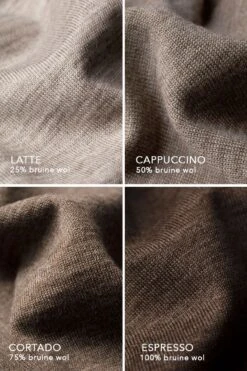 Joe Bee Undyed Cappuccino -Kleding Winkel joe undyed combi stof