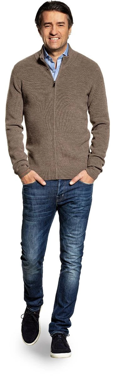 Joe RibZip Undyed Cortado 2 Joe RibZip Undyed Cortado - Afbeelding 2