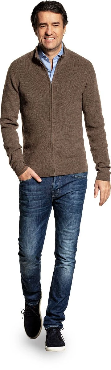Joe Ribzip Undyed Espresso 2 Joe Ribzip Undyed Espresso - Afbeelding 2