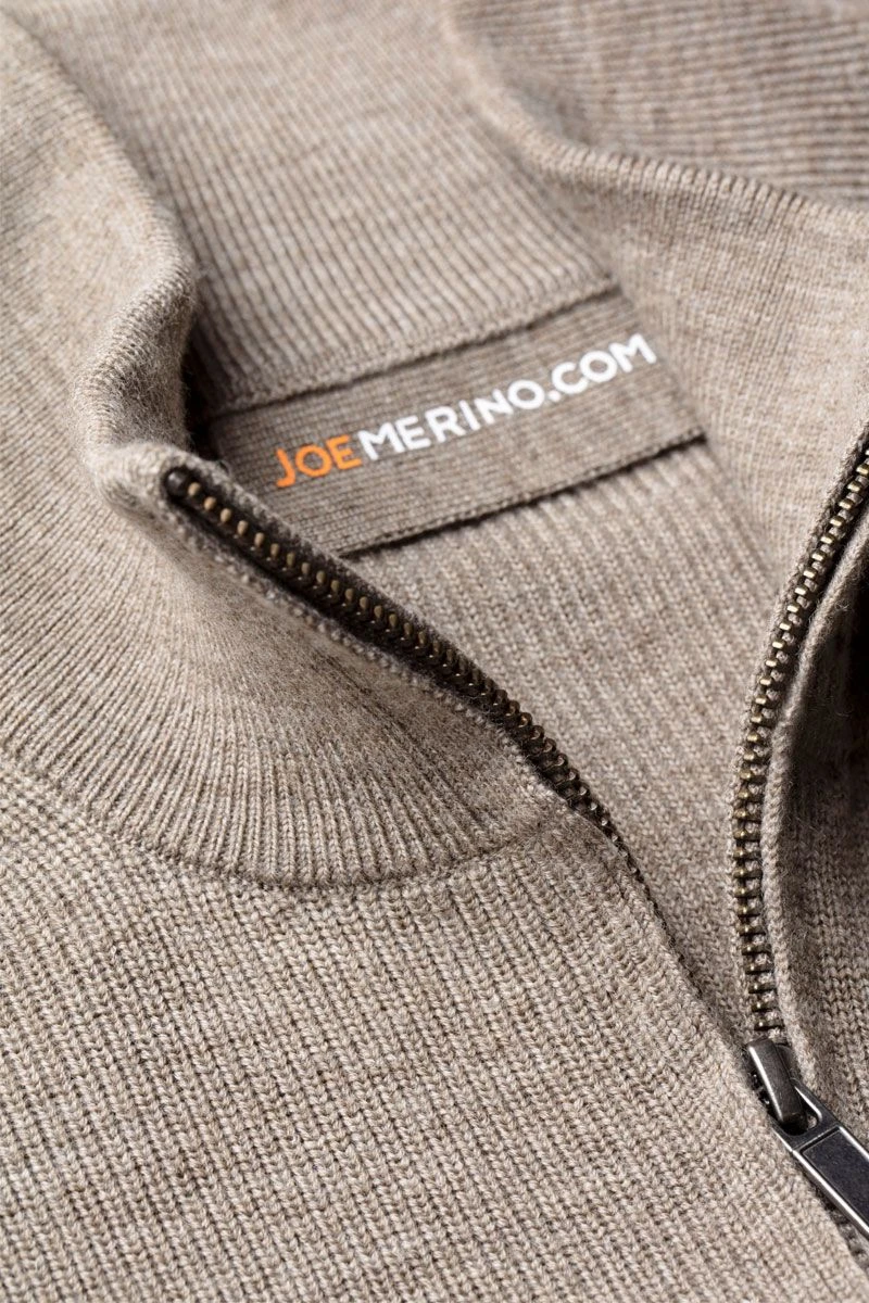 Joe RibZip Undyed Latte 3 Joe RibZip Undyed Latte - Afbeelding 3