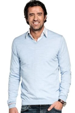 Joe V-neck Blue Argentina