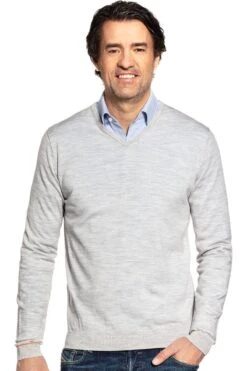 Joe V-neck Dover Grey