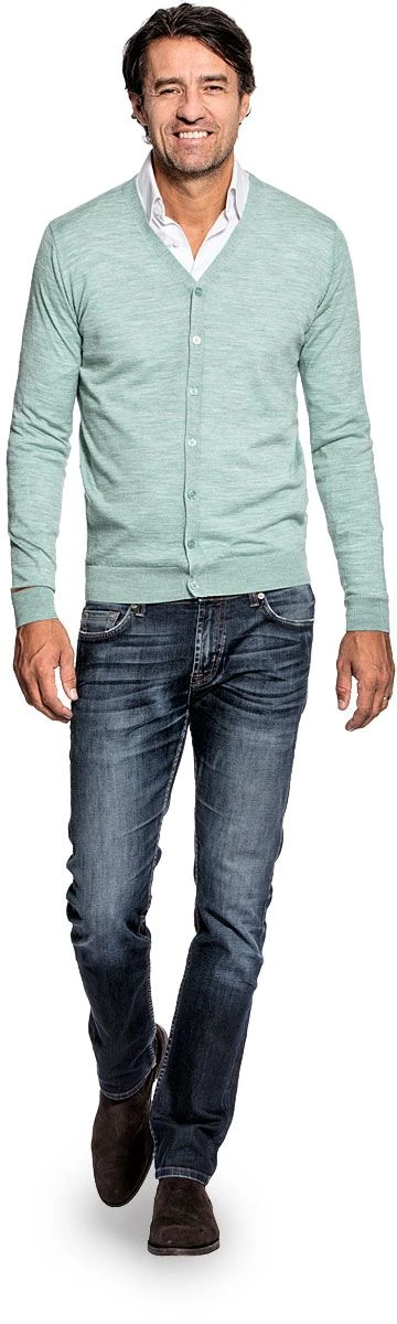 Joe Vest Antique Mint 2 Joe Vest Antique Mint - Afbeelding 2