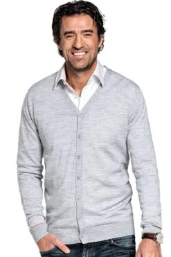 Joe Vest Clear Grey Heavy Melange