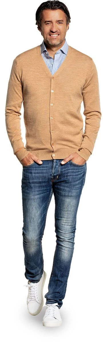 Joe Vest French Cognac 2 Joe Vest French Cognac - Afbeelding 2