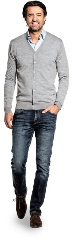 Joe Vest Grey Tropez -Kleding Winkel joe vest greytropez staand