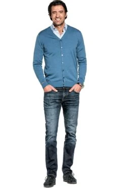 Joe Vest Handsome Teal -Kleding Winkel joe vest handsome teal 01