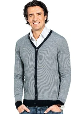 Joe Vest Stripes Blue