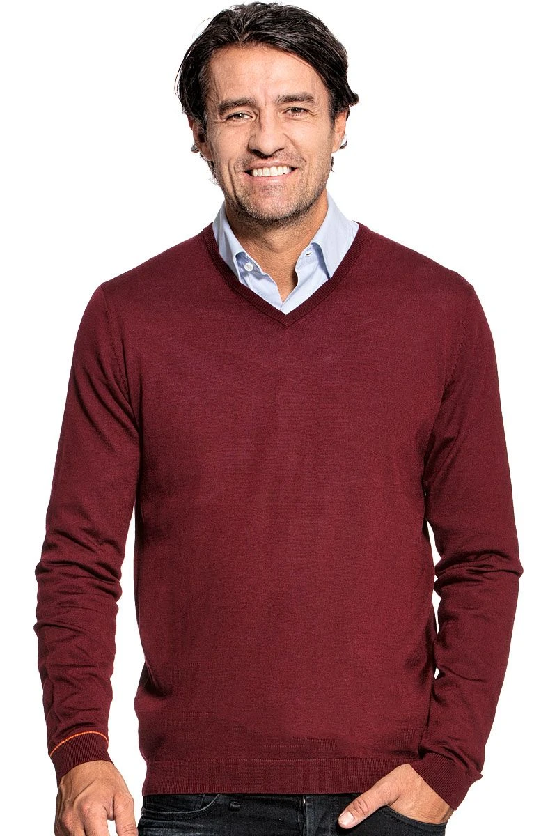 Joe V-neck Barolo 1 Joe V-neck Barolo