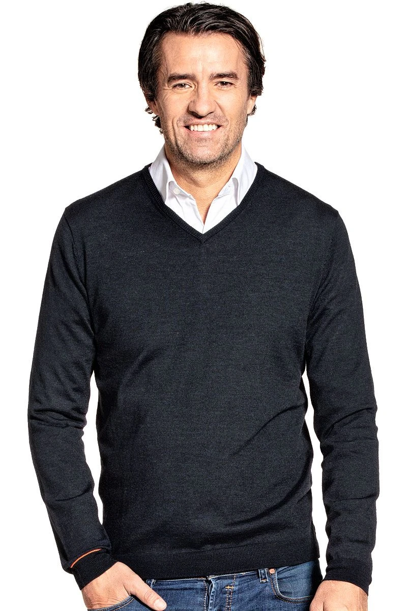 Joe V-Neck Blue Whale 1 Joe V-Neck Blue Whale