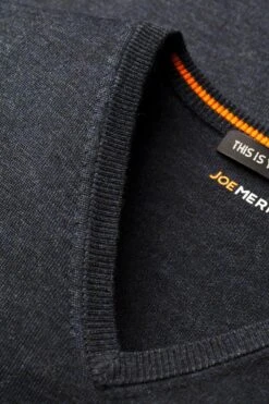 Joe V-neck Extra Long Blue Whale -Kleding Winkel joe vneck bluewhale detail01 1