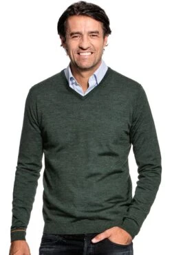 Joe V-Neck British Green