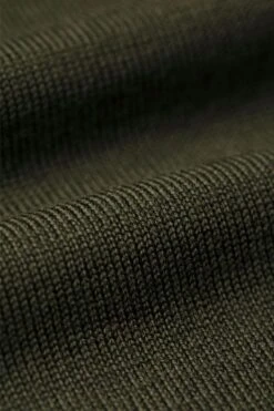 Joe V-neck Extra Long Classy Moss -Kleding Winkel joe vneck classymos detail stof 1