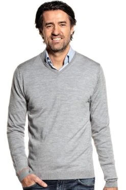 Joe V-neck Grey Tropez