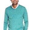 Joe V-Neck Pacific Green
