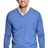 Joe V-Neck Riviera Blue