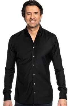 Joe Woven Shirt Deep Black