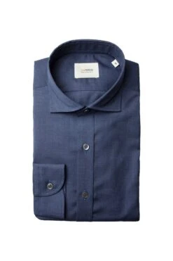 Joe Woven Shirt Denim Blue -Kleding Winkel joe wovenshirt denimblue detail pakketje
