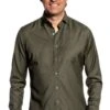 Joe Woven Shirt Army Classic