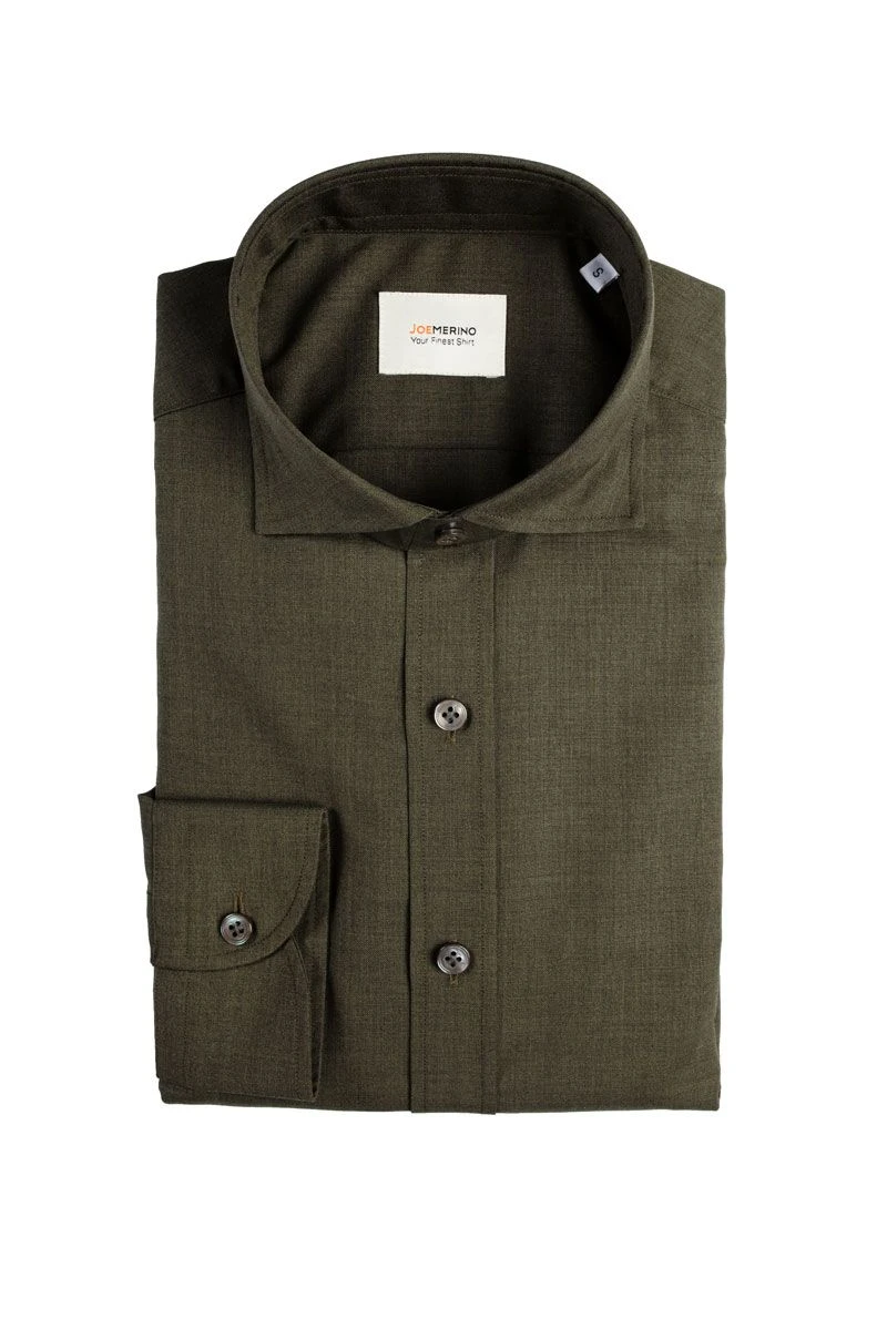 Joe Woven Shirt Army Classic 3 Joe Woven Shirt Army Classic - Afbeelding 3