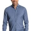 Joe Woven Shirt Light Denim Blue