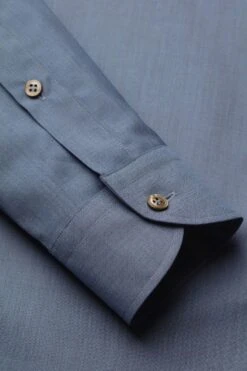 Joe Woven Shirt Light Denim Blue -Kleding Winkel joe wovenshirt lightdenimblue mouw