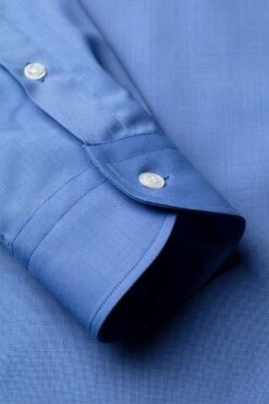 Joe Woven Shirt Valencia Blue -Kleding Winkel joe wovenshirt valenciablue detail arm