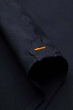 Joe Woven Shirt Extra Long Very Dark Navy 14 Joe Woven Shirt Extra Long Very Dark Navy -Kleding Winkel joe wovenshirt verydarknavy detail04 1