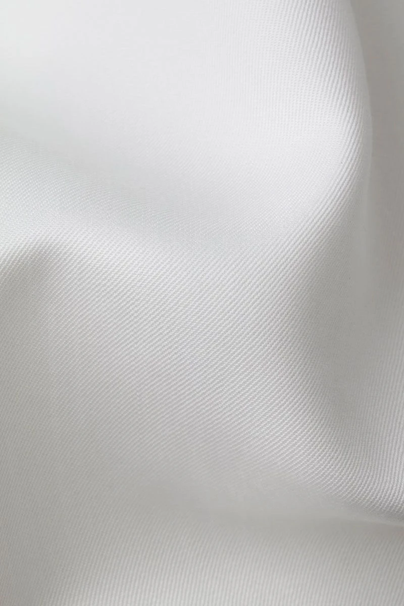 Joe Woven Shirt Extra Long Wool White 9 Joe Woven Shirt Extra Long Wool White - Afbeelding 9