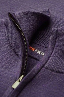 Joe Zip Purple Mauve -Kleding Winkel joe zip purple mauve hals web