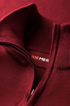 Joe Zip Barolo -Kleding Winkel joe zip barolo hals web