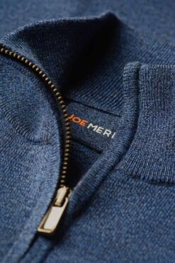 Joe Zip Coastal Blue -Kleding Winkel joe zip coastal blue hals web