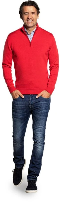 Joe Zip Firefighter Red -Kleding Winkel joe zip firefighterred staand