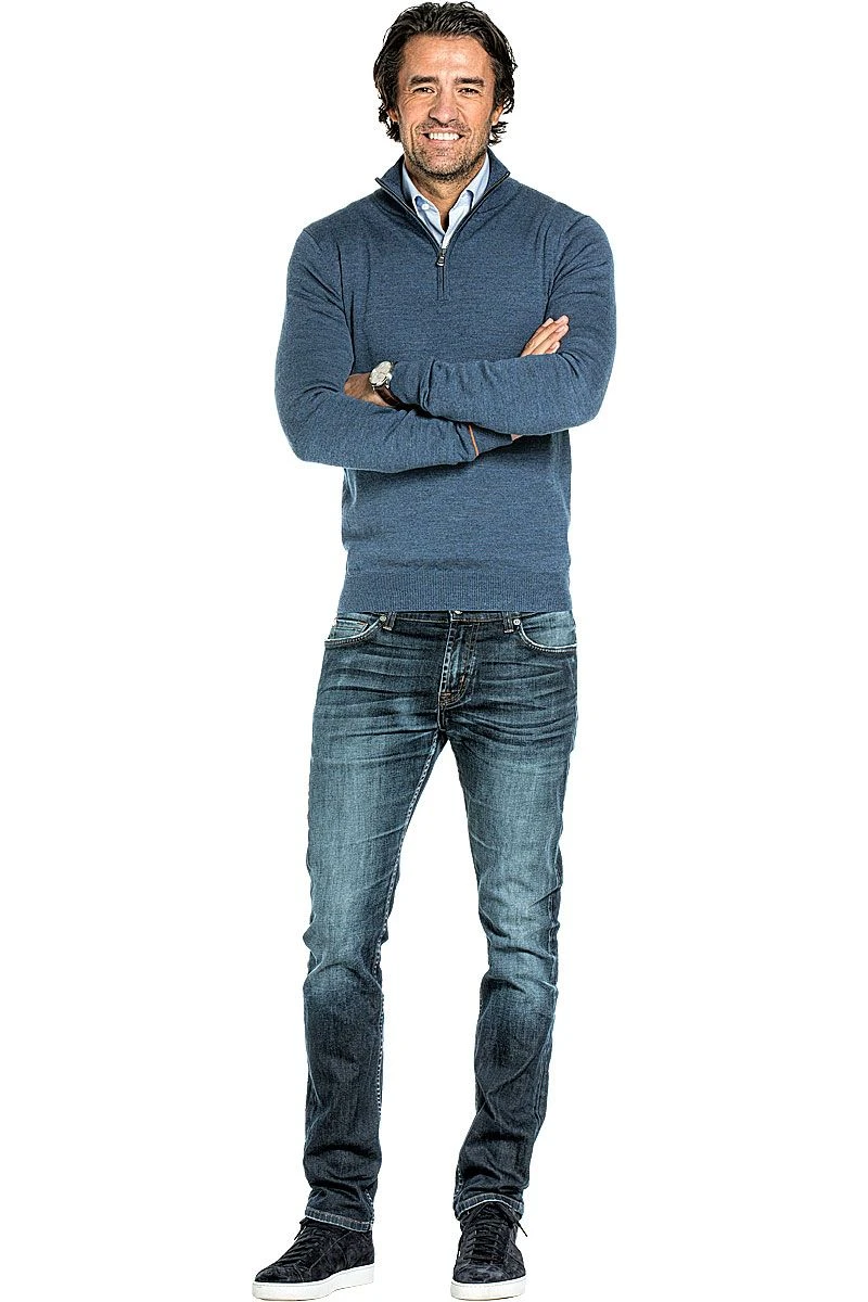 Joe Zip Jeans Blue 3 Joe Zip Jeans Blue - Afbeelding 3