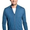 Joe Riva Cardigan Zip Federal Blue