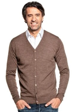 Joe Vest Undyed Brown