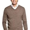 Joe V-Neck Tobacco Brown