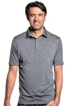 Joe Shirt Polo Short Sleeve Harvard Grey