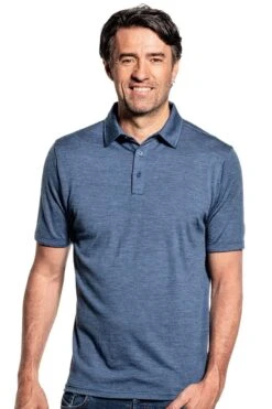 Joe Shirt Polo Short Sleeve Jeans Blue
