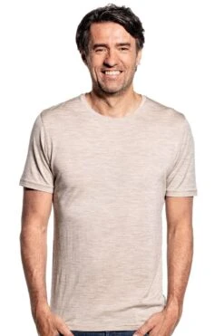 Joe Shirt Round Neck Desert Beige