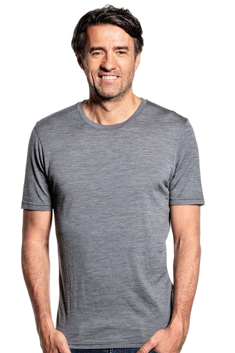 Joe Shirt Round Neck Harvard Grey 1 Joe Shirt Round Neck Harvard Grey