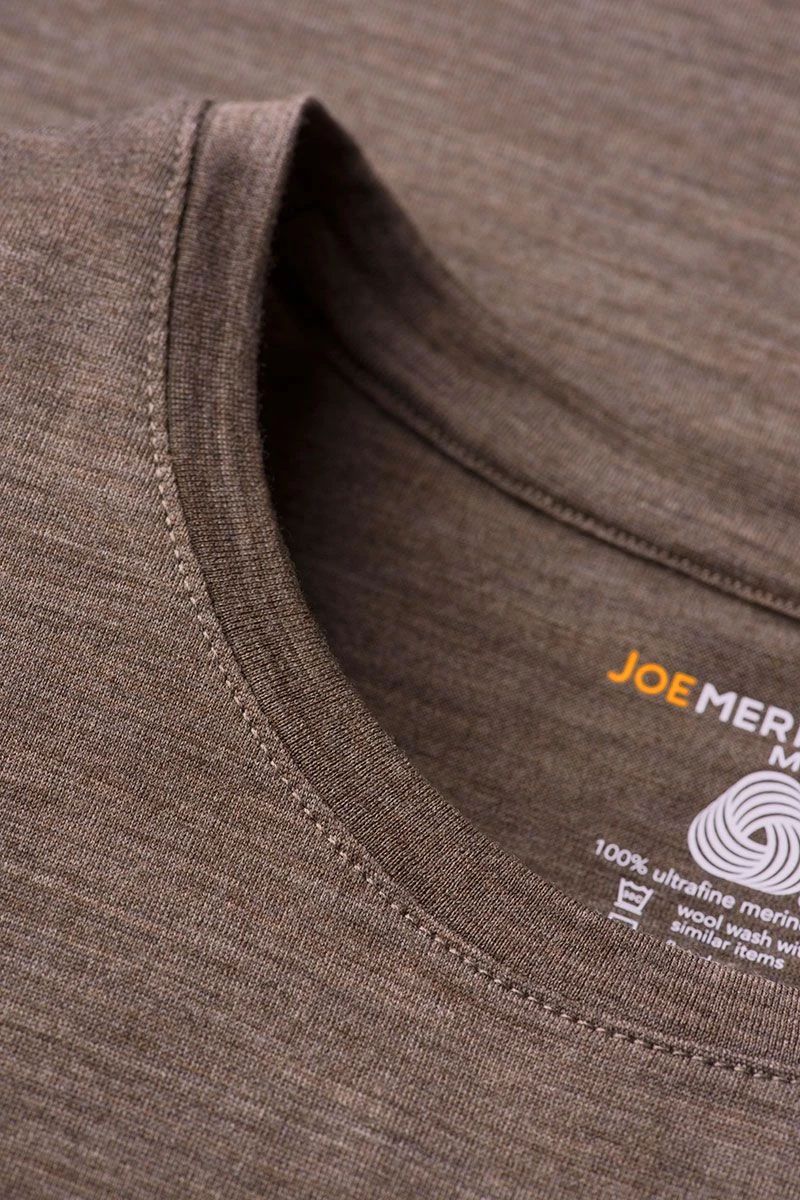 Joe Shirt Round Neck Muddy Clay 4 Joe Shirt Round Neck Muddy Clay - Afbeelding 4