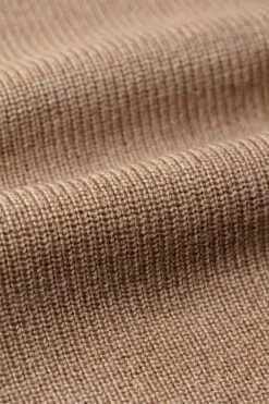 Joe Ribzip Caramel -Kleding Winkel ribzip caramel detail stof