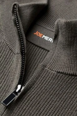 Joe Ribzip Military -Kleding Winkel ribzip military detail kraag