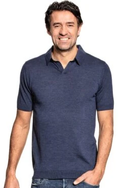 Joe Riva Short Sleeve Summernight Navy