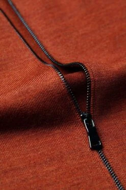 Joe Riva Cardigan Zip Copper Canyon -Kleding Winkel riva zip coppercanyon 800x1200.2